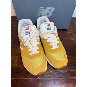 NEW BALANCE FOR J CREW 997H SNEAKERS VARSITY GOLD LIGHT ROGUE 9.5